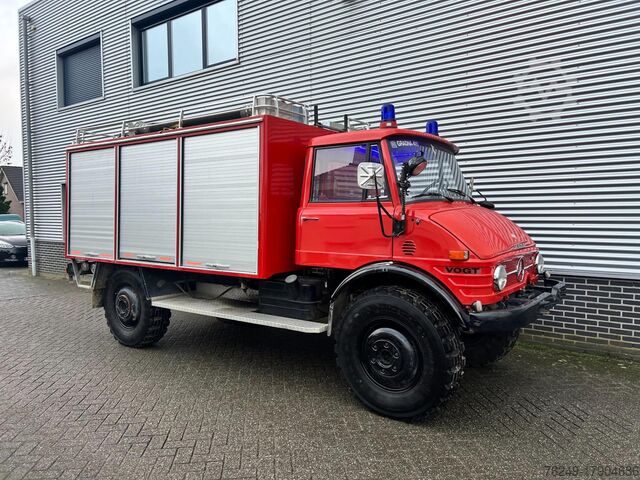 Unimog Mercedes-Benz U 416 Brandweer in topstaat Unimog Mercedes-Benz U 416 Brandweer in topstaat