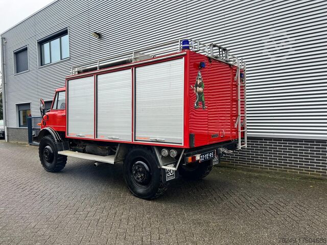 Unimog Mercedes-Benz U 416 Brandweer in topstaat Unimog Mercedes-Benz U 416 Brandweer in topstaat