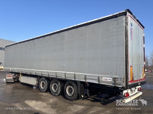 Auflieger mit Pritsche & Plane Schmitz Cargobull Semitrailer Curtainsider Standard