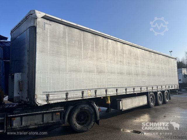 Auflieger mit Pritsche & Plane Schmitz Cargobull Semitrailer Curtainsider Standard