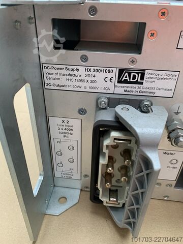 DC-Sputtering-Netzgerät ADL HX 300/1000