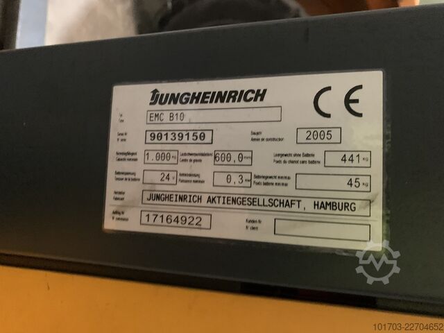 Elektro-Stapler Jungheinrich EMC B10