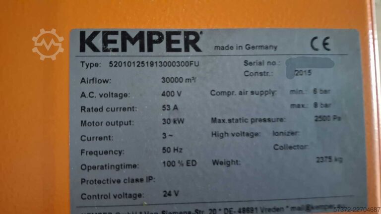 Schweißrauchabsaugung KEMPER System 9000