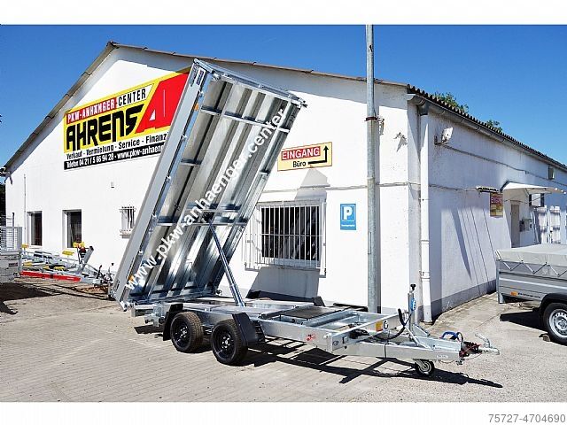 Dreiseitenkipper Anhänger Hapert HAPERT COBALT HM2-FERRO 3,5t 375x180cm Kipper Auff