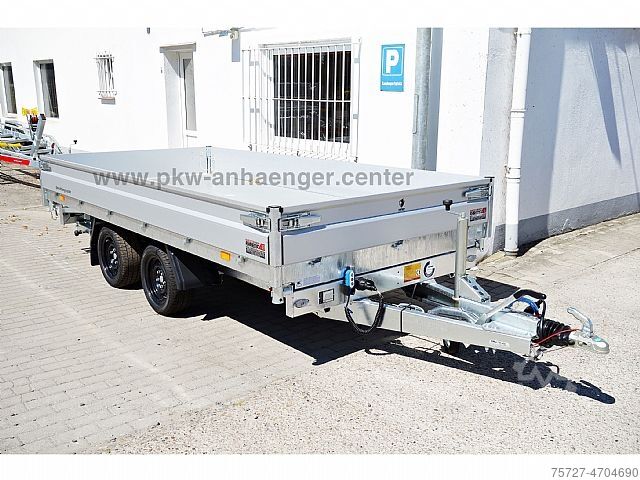 Dreiseitenkipper Anhänger Hapert HAPERT COBALT HM2-FERRO 3,5t 375x180cm Kipper Auff