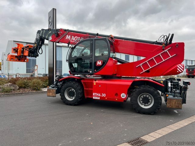 Telehandler MAGNI Magni RTH 6.30 SH / Fällkran / Westtech CS750