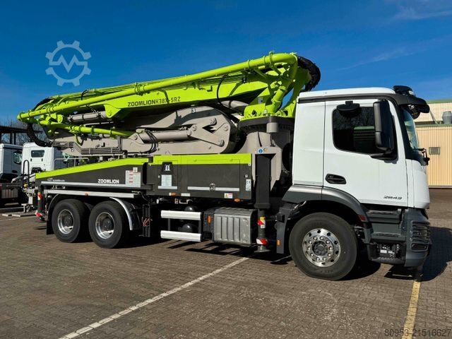 Betonpumpen-LKW MERCEDES-BENZ Arocs 2843- Zoomlion 38, Verkauf & Vermietung