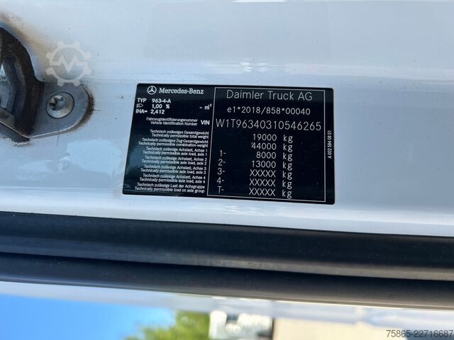 Standard-SZM Mercedes-Benz Actros 1845 Gigaspace / Tacho V2 / 492 dkm / Hy...