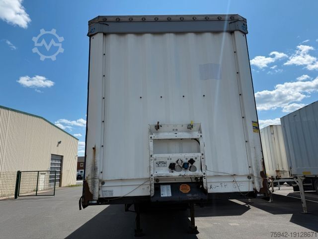 Open semitrailer with tarp KRONE SD EDSCHA