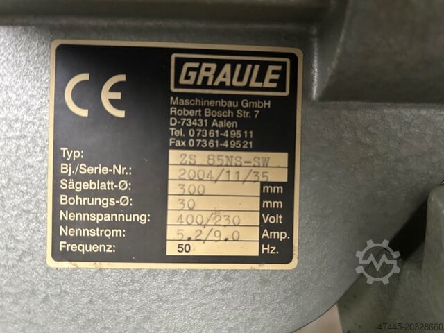 Miter saw Graule ZS 85 NS-SW