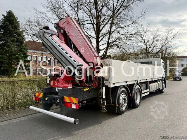 Ladepritsche Renault Lander 380 6x2/Fassi F290A 24 Funk/Eu5/Liftachs...