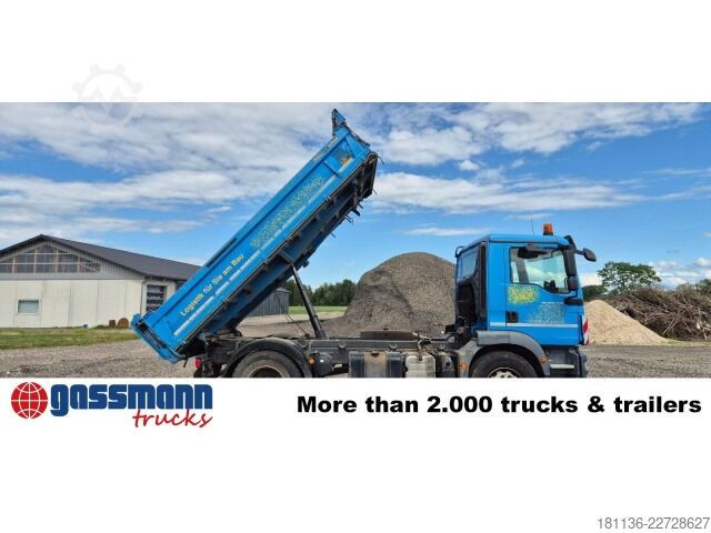 Kipper LKW MAN TGM 18.290 4x2 BL, Meiller 3-Seiten, AHK-Öl