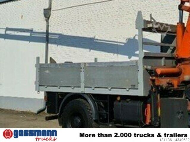 Flatbed truck  Pritschenaufbau mit Alu-Bordwänden