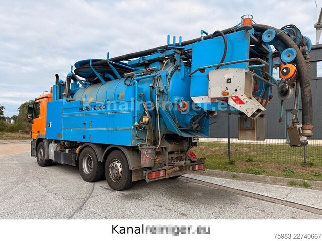 Saugwagen MERCEDES-BENZ Actros 2544 L 6x2 Wiedemann enviro tec