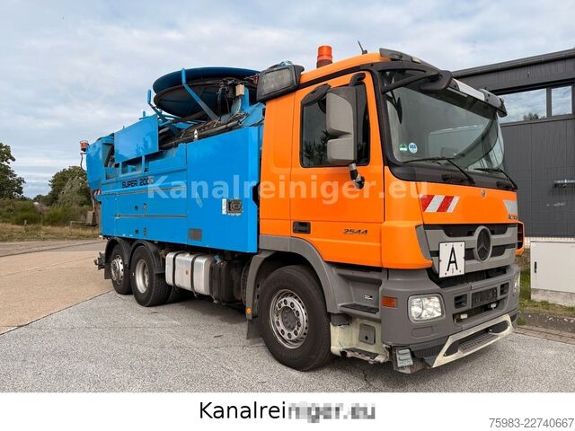 Saugwagen MERCEDES-BENZ Actros 2544 L 6x2 Wiedemann enviro tec