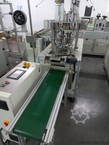 Machine for production of medical masksc Mask Making machine typ llr, ffp2 GSKZJ-102