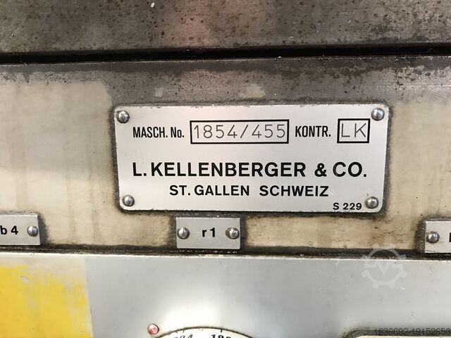 Rundschleifmaschine KELLENBERGER 1000 U
