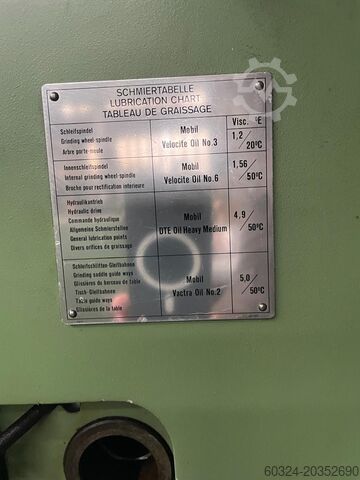 Universal - Rundschleifmaschine KELLENBERGER 1000 U