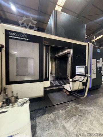 CNC - Dreh- und Fräszentrum - 5-Achsen DMG DMC 210 FD