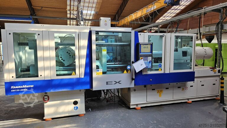 Spritzgießmaschine KraussMaffei KM 120-380 EX