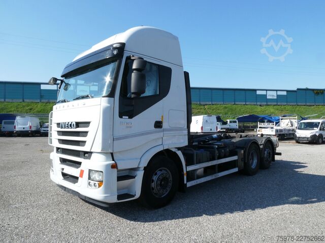 Roll-off tipper truck Iveco Stralis AS 260 500