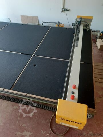 Glass cutting table Bottero 131BMK Floatschneidetisch