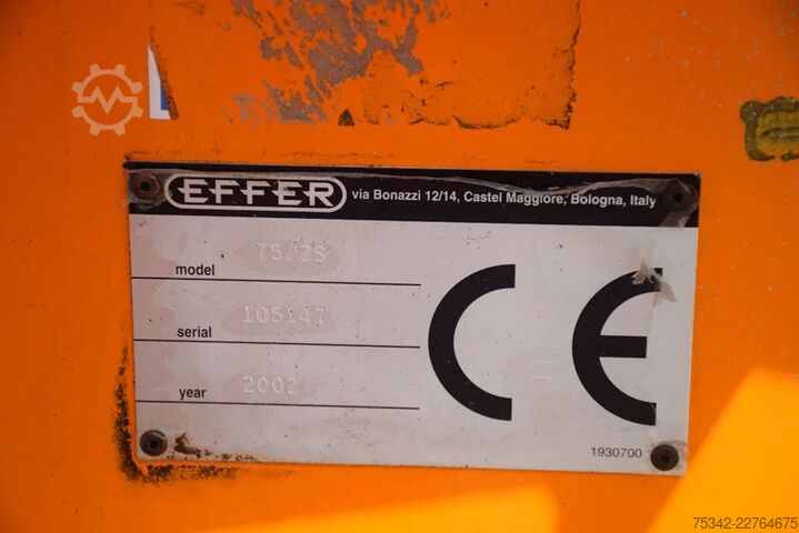 Container Effer Container Kraan