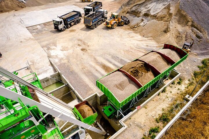 Betonmischanlage / Betonwerk FABO Concrete Batching Plant 110 m3 Compact Concrete Batching Plant