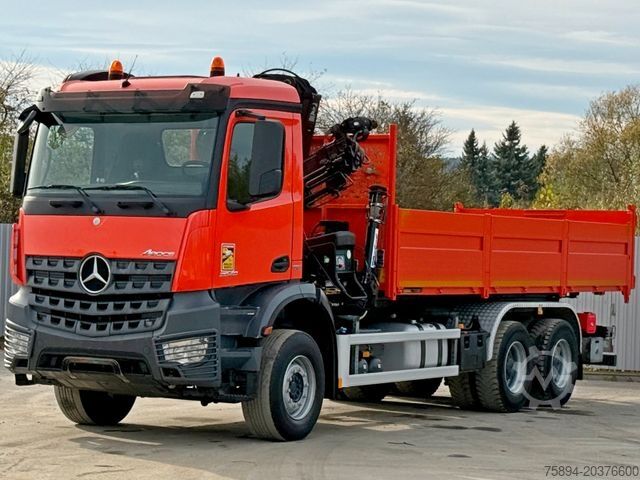 Truck mounted crane MERCEDES-BENZ AROCS 2640 *HIAB 144 BS - 3/FUNK  + * 6x4