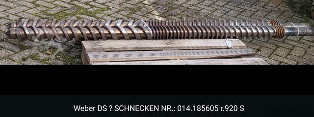 TWIN SCREWS for WEBER DS105.17D Ext HANS WEBER DS105.17D