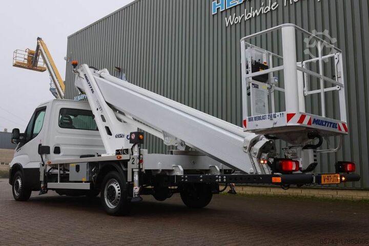 Truck aerial platform Multitel MTE270 Valid inspection, *Guarantee! Driving Licen