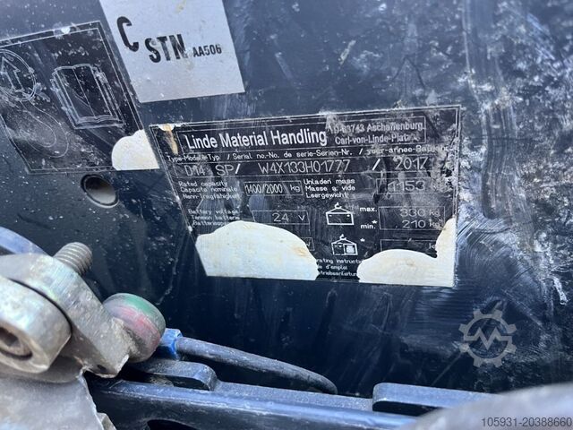 Fahrerstandstapler Linde D14SP