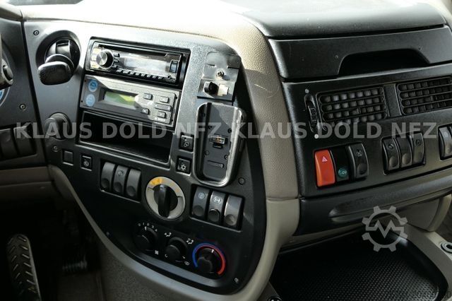 Flatbed truck with tarp DAF XF 105.410 Pritsche Plane Retarder 2-XL-Tank EU5