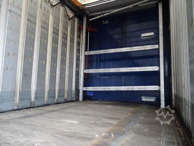 Open semitrailer with tarp KÖGEL Orten SafeServer*Liftachse*SAF*zertifiziert