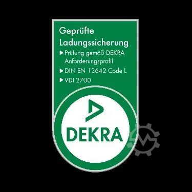 Open semitrailer with tarp KÖGEL Orten SafeServer*Liftachse*SAF*zertifiziert