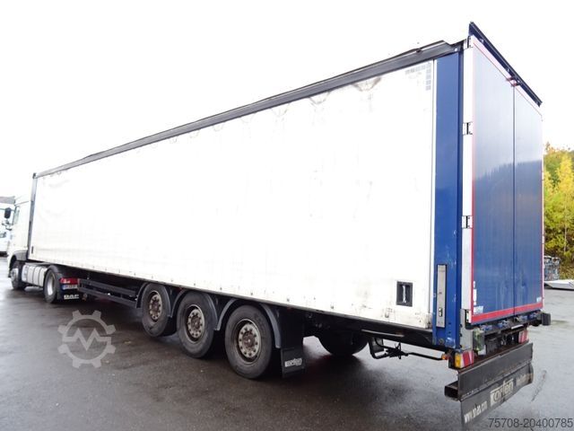Open semitrailer with tarp ORTEN SafeServer*Liftachse*SAF*zertifiziert*Edscha