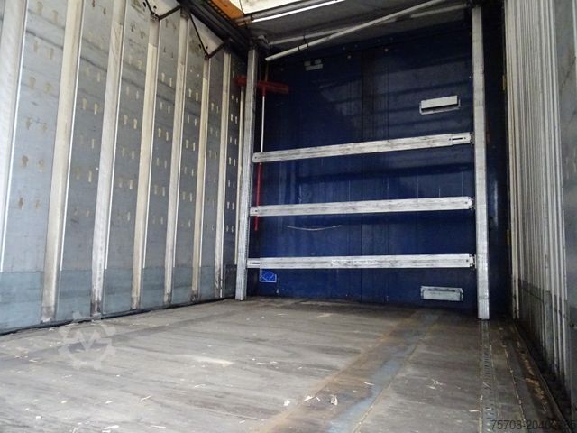 Open semitrailer with tarp ORTEN SafeServer*Liftachse*SAF*zertifiziert*Edscha