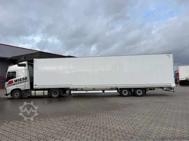 Box semitrailer TALSON TGG TAL 12/18 Mega Kofferauflieger Kleidung 99m³