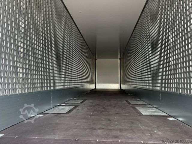 Box semitrailer TALSON TGG TAL 12/18 Mega Kofferauflieger Kleidung 99m³