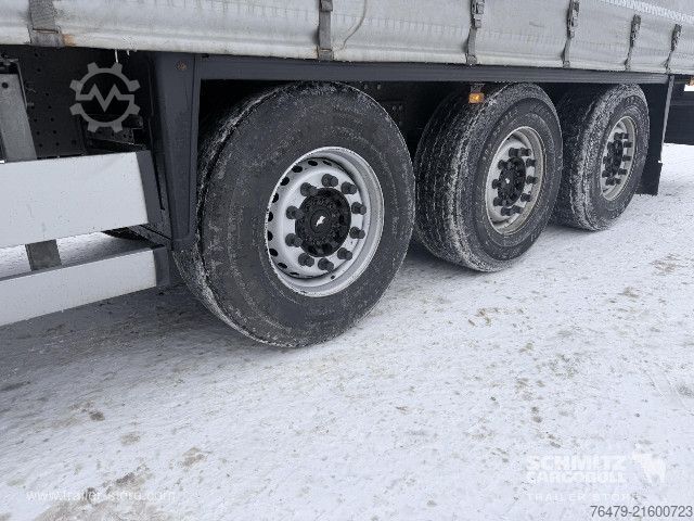 Open semitrailer with tarp Schmitz Cargobull Curtainsider Standard