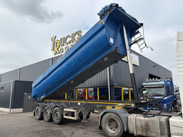 Kipper MOL - + 3X SAF AS + LIFT AS + STUUR AS + 27m3 ALUMI...