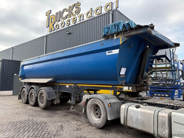 Kipper MOL - + 3X SAF AS + LIFT AS + STUUR AS + 27m3 ALUMI...
