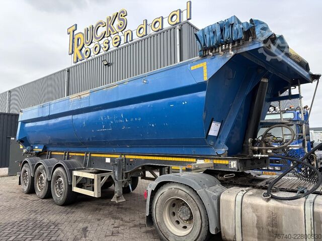 Kipper MOL - + 3X SAF AS + LIFT AS + STUUR AS + 27m3 ALUMI...