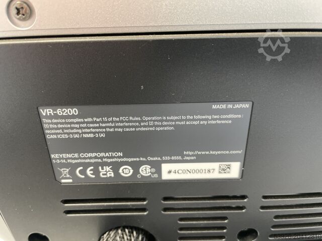 Messsystem Keyence VR-6000 gegen Gebot against bid