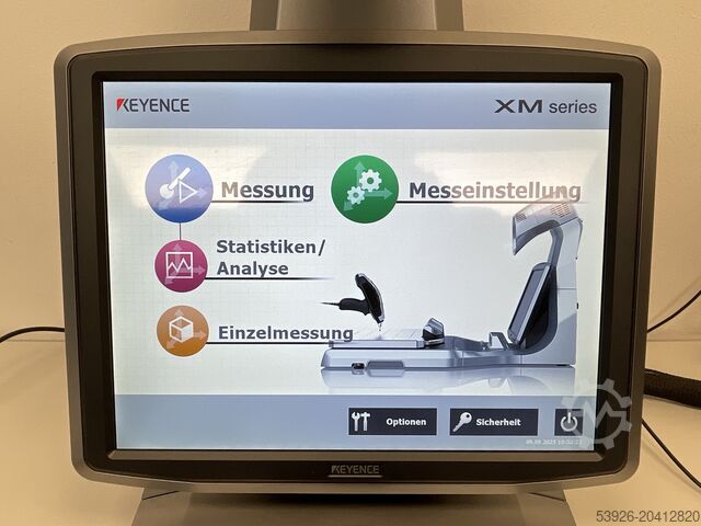 Messsystem Keyence XM-2000 gegen Gebot against bid