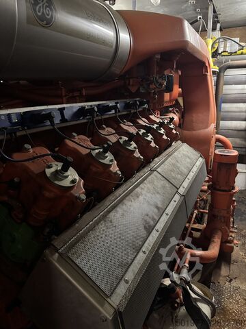 Block heat and power plant Jenbacher JMS 412 GS-N.TE