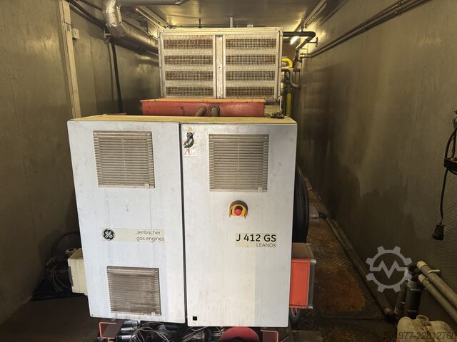 Block heat and power plant Jenbacher JMS 412 GS-N.TE