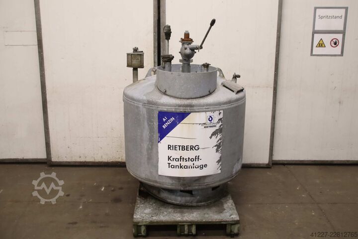 Tankanlage Rietberg Tankinhalt 600 l  DIN 6623/2/A