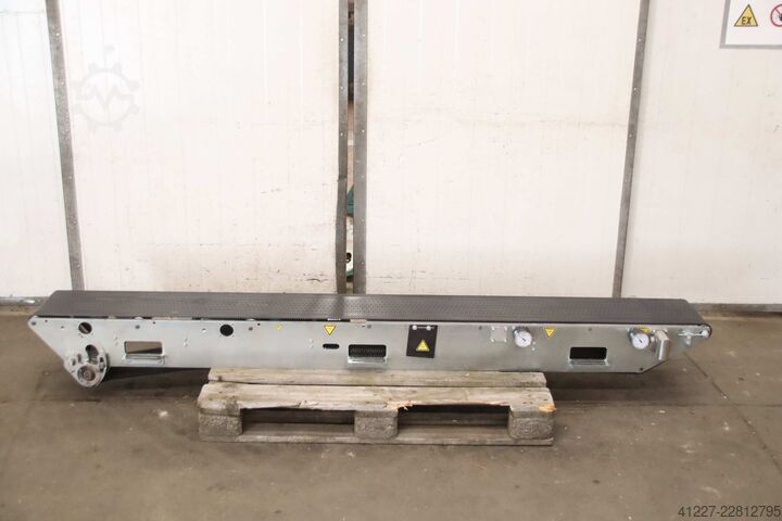 Förderband mit Vakuum-Teilfläche unbekannt 100 x 650 mm