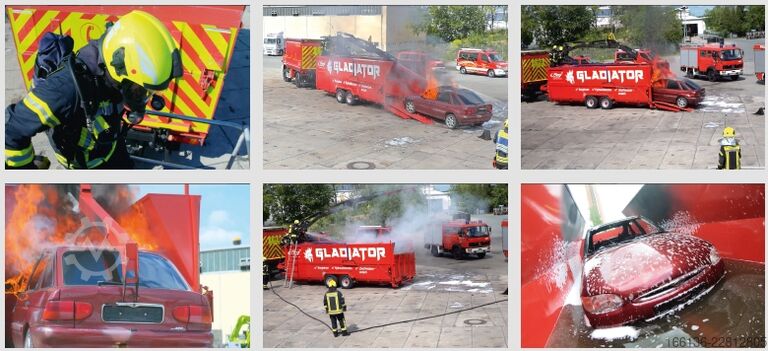 Anhänger Fliegl GLADIATOR - Löschcontainer Feuerwehr